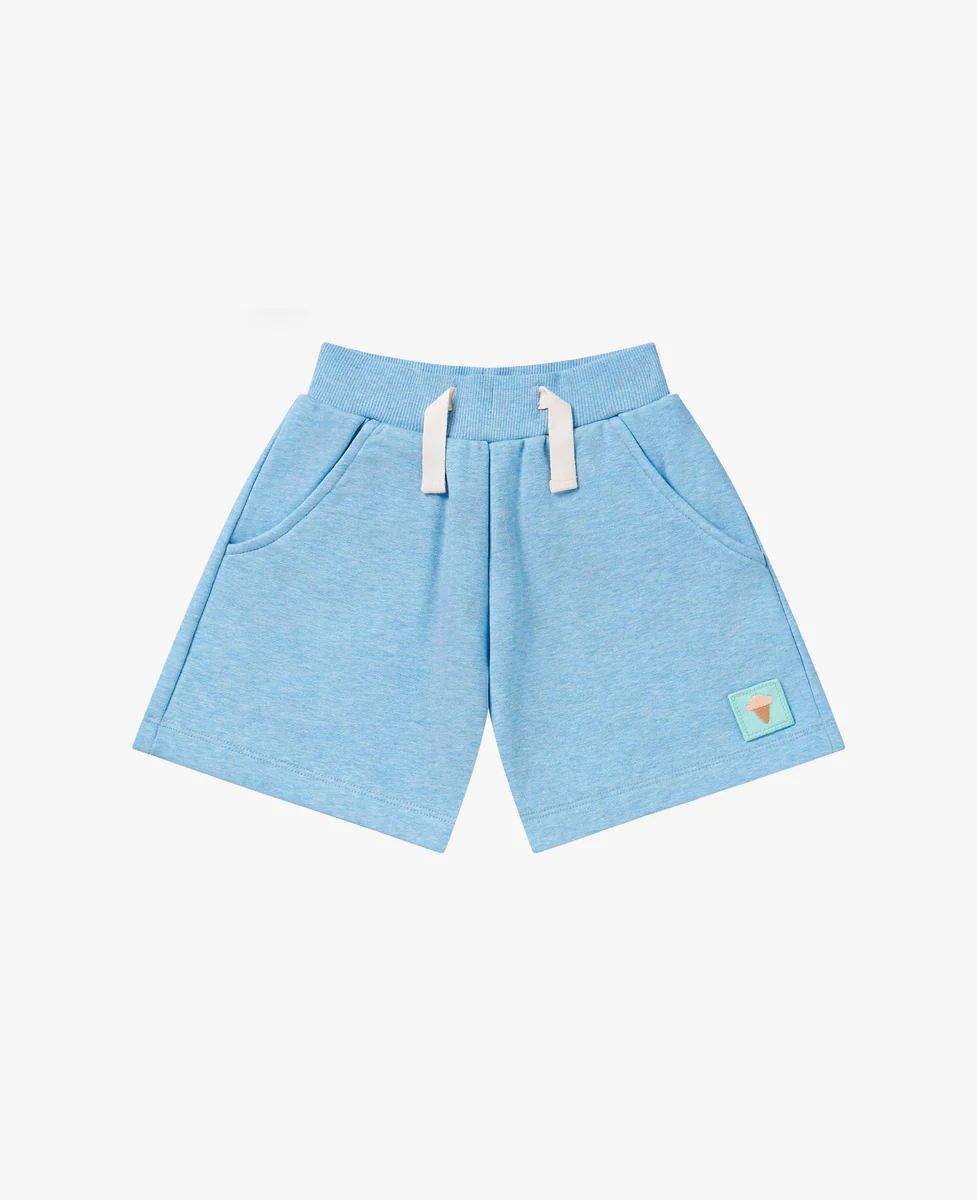 French Terry Shorts - Dusk Blue | Petite Revery