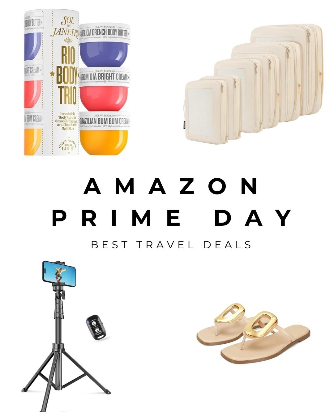 Amazon Prime Day Travel Deals! These are my fave for content creation tools, travel-size beauty musts, shoes, travel necessities, and  more! 

The deals end Oct. 8th at 11:59 pm  

#LTKTravel #LTKSaleAlert #LTKFindsUnder50