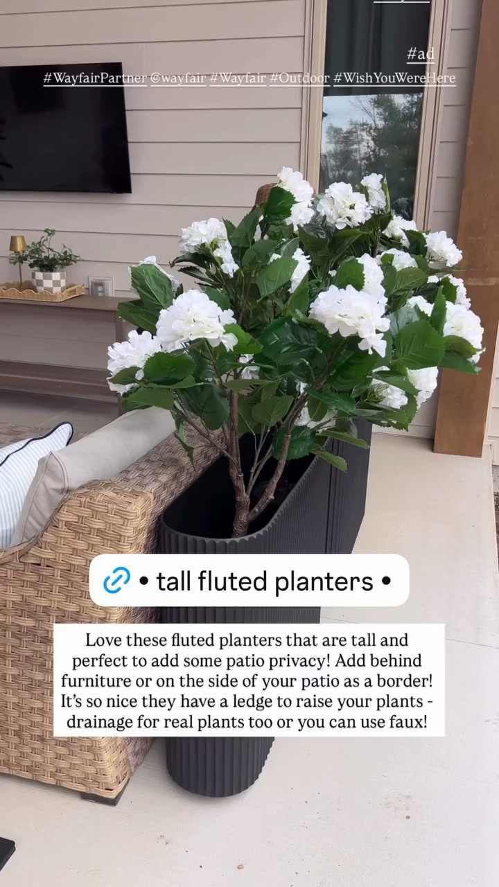 Love these fluffed planters from @wayfair! 

#LTKHome #LTKSeasonal #LTKSaleAlert