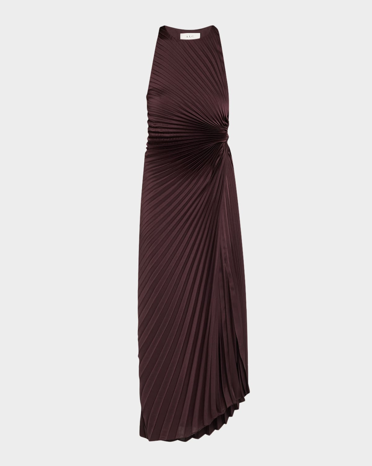 Reagan Pleated Midi Dress | Neiman Marcus
