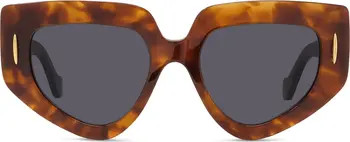 Loewe Anagram 51mm Geometric Sunglasses | Nordstrom | Nordstrom