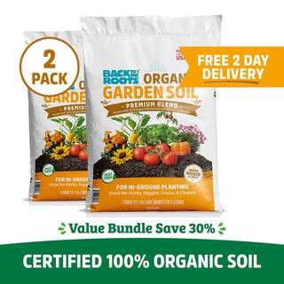 Organic Garden Soil (2 1 cu.ft. Bags ) | The Home Depot