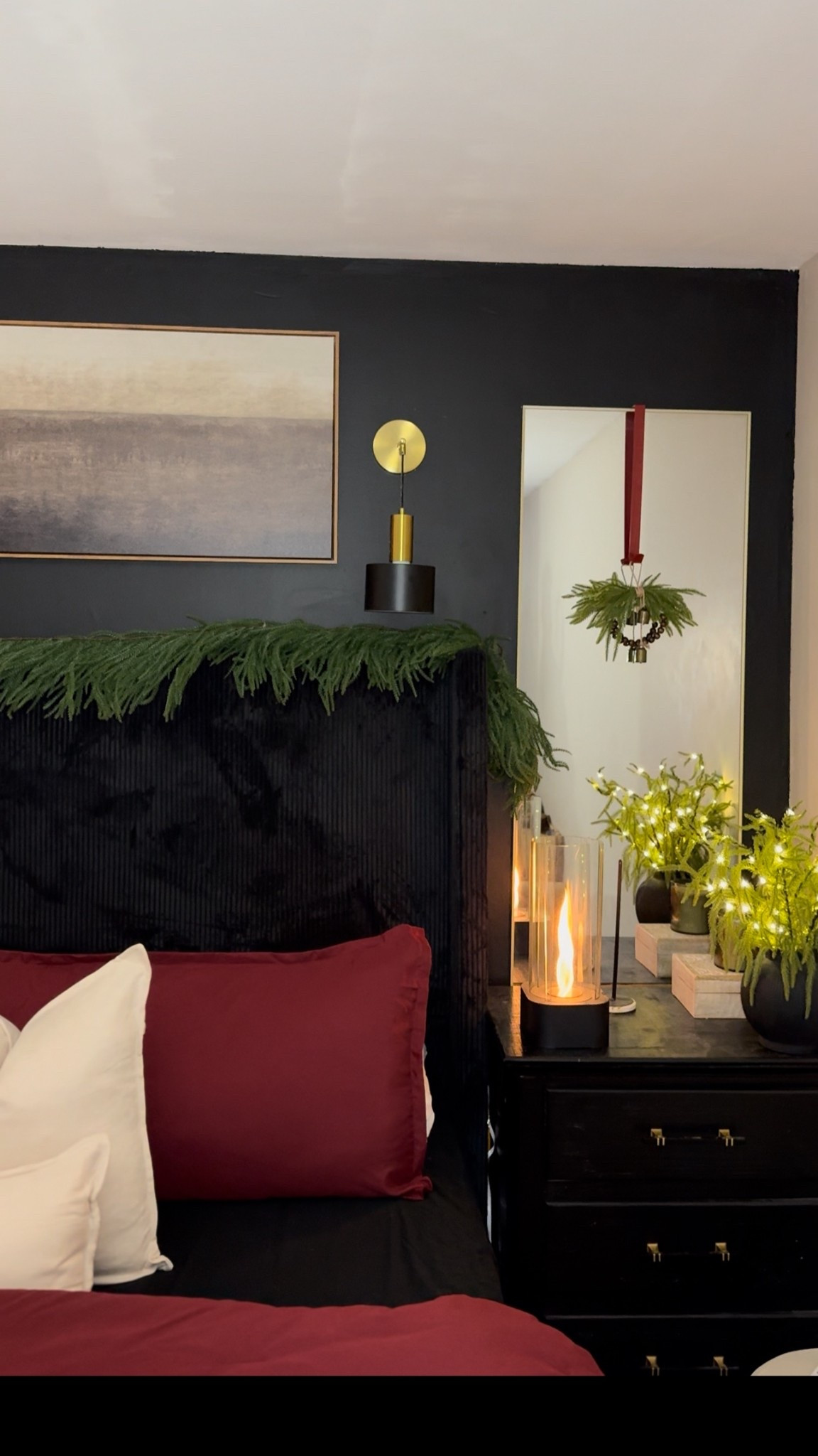 Love how thick and full my garland is! I placed it on my bed and fireplace mantle! 

#LTKFindsUnder50 #LTKHoliday #LTKSaleAlert