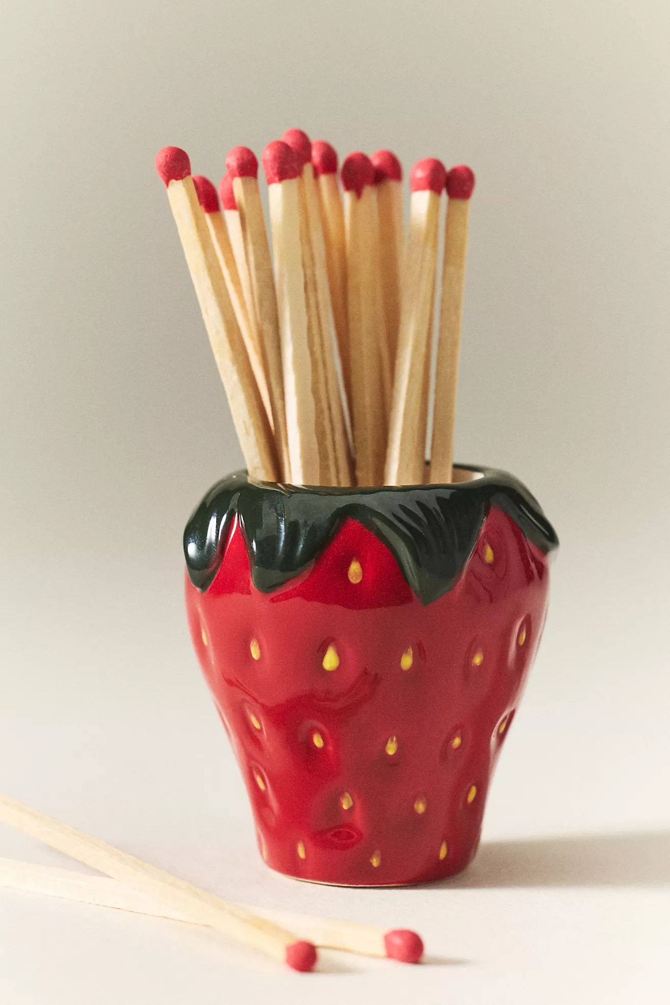 Metallic Bow Striker Match Holder | Anthropologie (US)