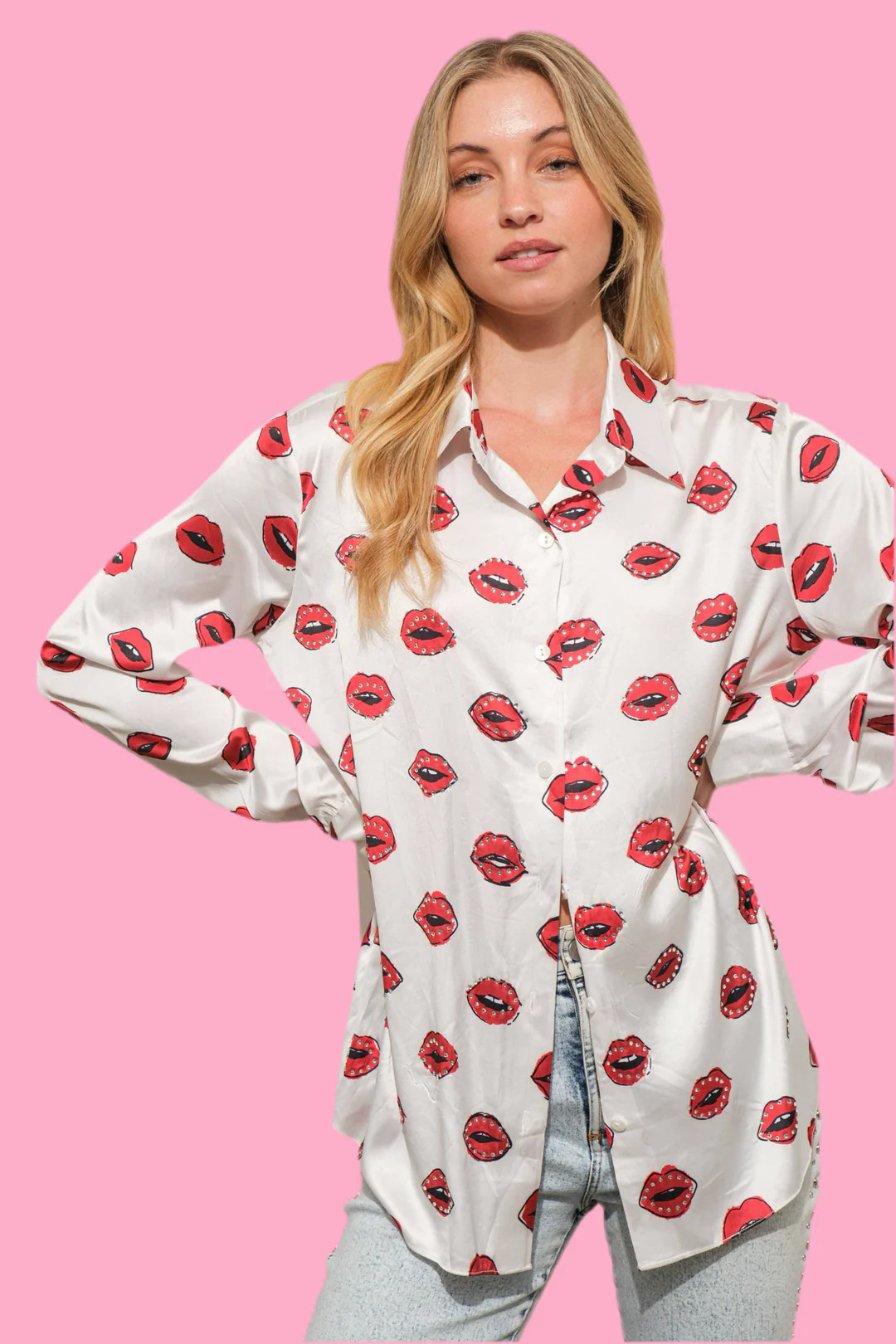 Kissy Kissy Top | Teggy French