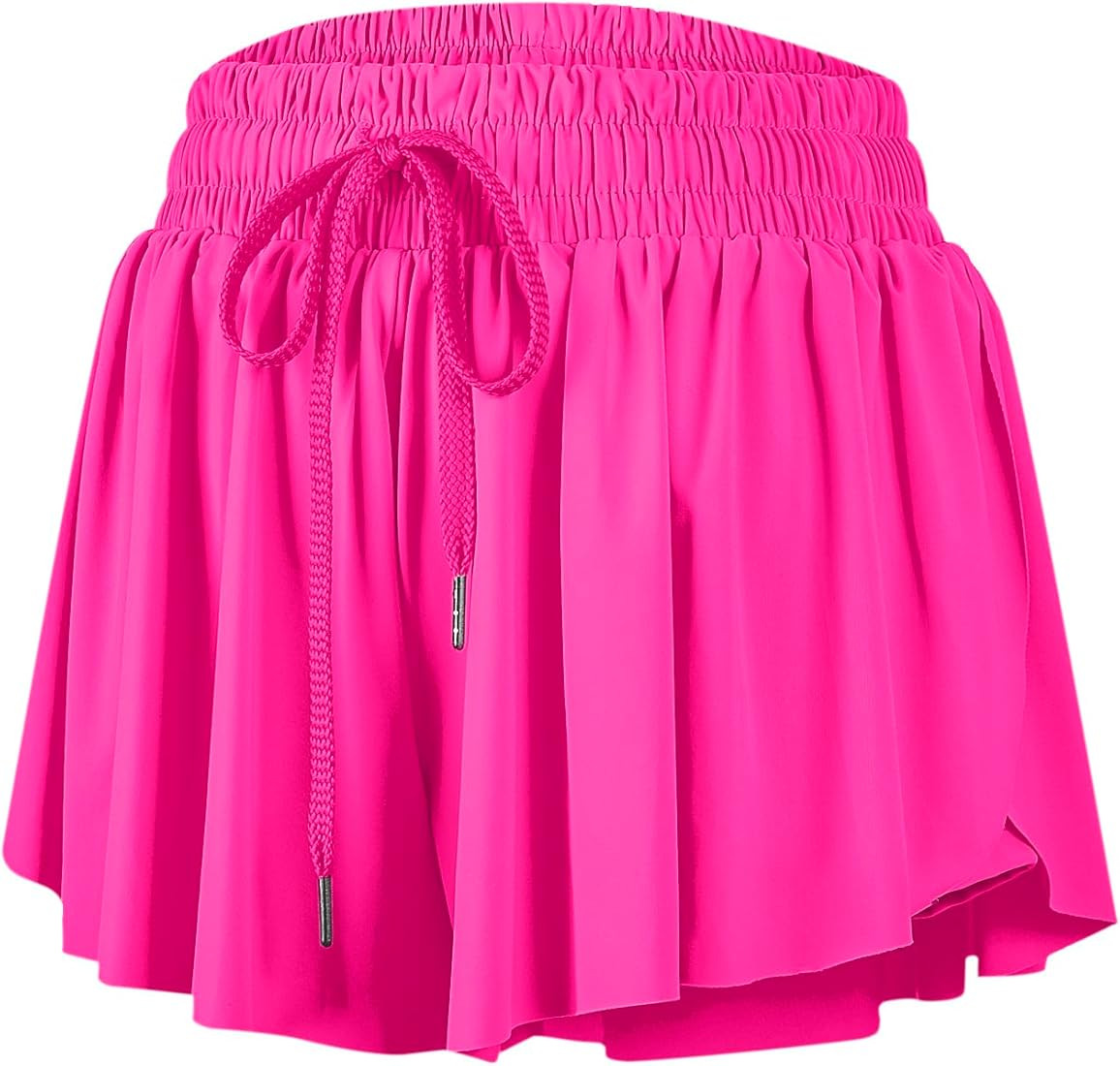 Flowy Athletic Shorts for Women Gym Yoga Workout Running Biker Spandex Butterfly Tennis Skirts Cute  | Amazon (US)