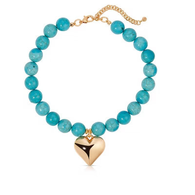 Luck and Love Turquoise Necklace - Ettika | Target