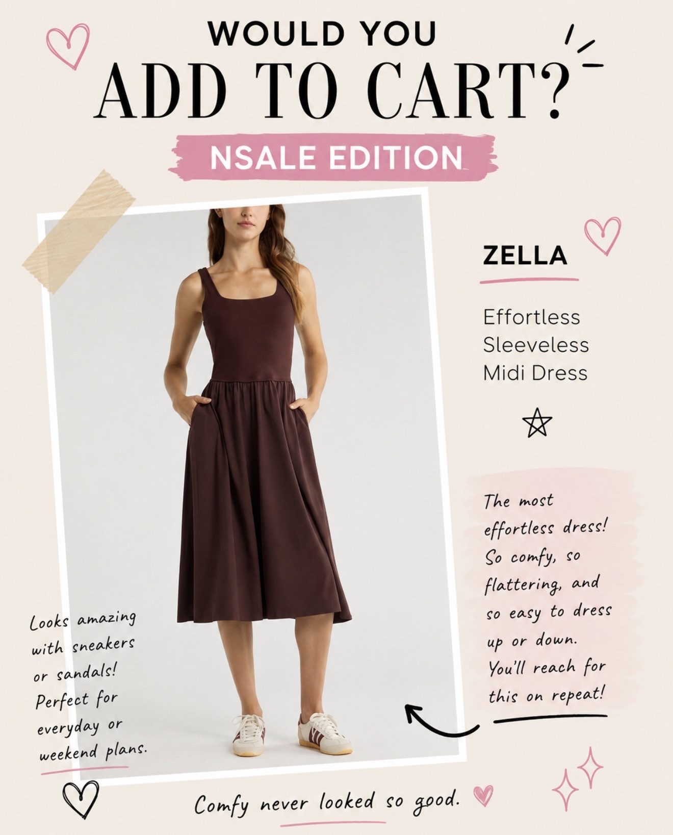 Loving the chocolate brown dress thinking this would be so cute to take into Fall 🤎🍂

#LTKSaleAlert #LTKOver40 #LTKSeasonal