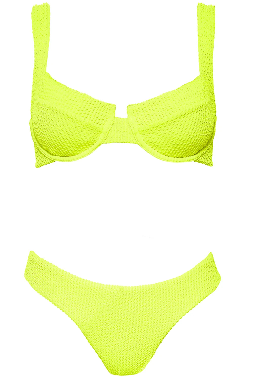 LAGUNA BIKINI NEON YELLOW SET | VETCHY