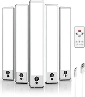 EZVALO Under Cabinet Lights, LED Closet Light Wireless USB Charging, Motion Sensor Lighting Indoo... | Amazon (US)