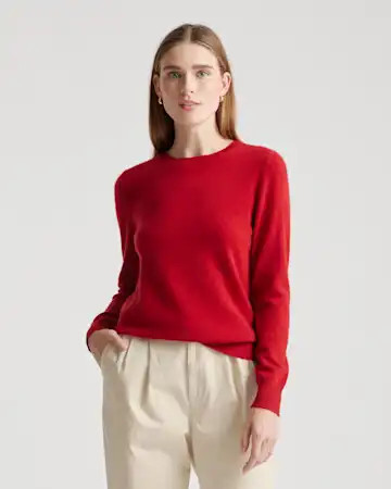 The $50 Cashmere Crewneck Sweater | Quince | Quince
