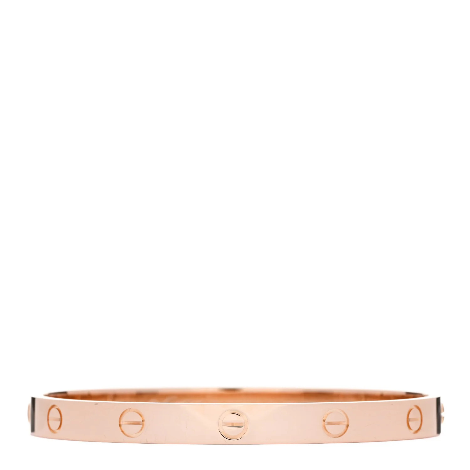 Cartier 18K Pink Gold LOVE Bracelet 18 1938552 | FASHIONPHILE (US)