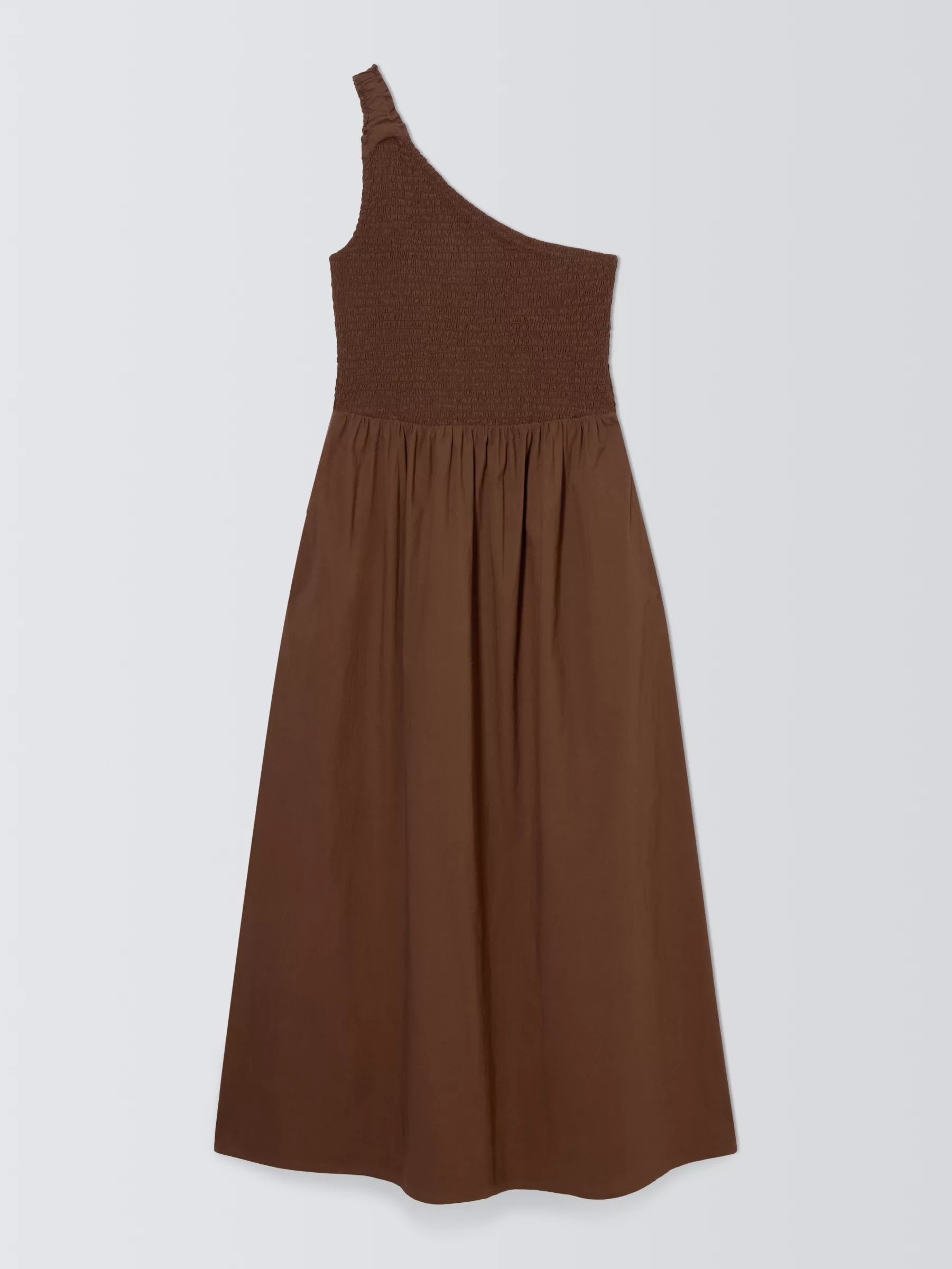 John Lewis ANYDAY Shirred Bodice Asymmetric Dress | John Lewis (UK)