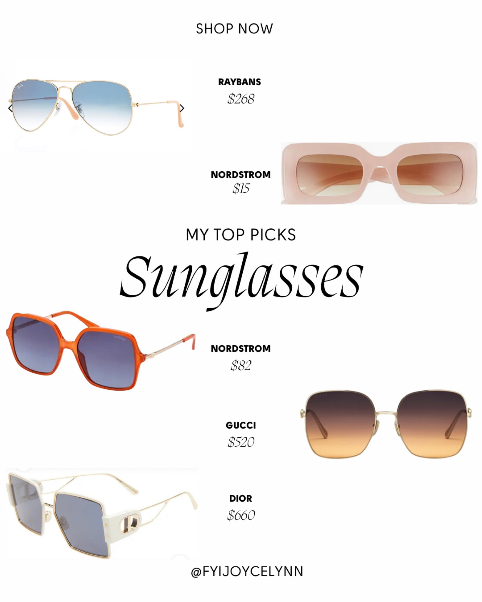 A new season requires a new pair of sunglasses! #luxurysunglasses  

#LTKtravel #LTKFind