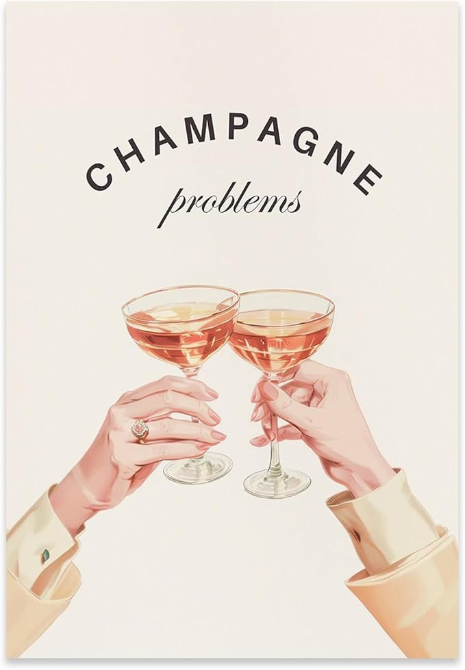 Vintage Taylor Poster Prints Champagne Problems Album Cover Canvas Wall Art Taylor Girly Gift 12x... | Amazon (US)