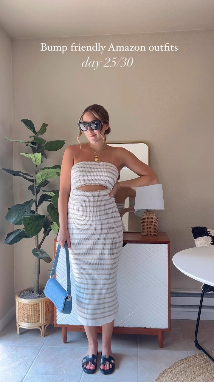 30 days of bump friendly Amazon outfits 🤰🏼 DAY 25 

I love this dress! It’s stretchy and comfortable and I love the cute cutout detail! I wore this a few times pre-pregnancy and love that it works with or without a bump!

Wearing a size small 

Amazon finds | Amazon fashion | bump style 

#LTKFindsUnder50 #LTKBump #LTKStyleTip