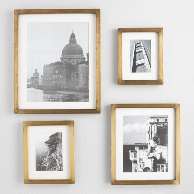 Antique Brass Metal Clad Wall Frame | World Market