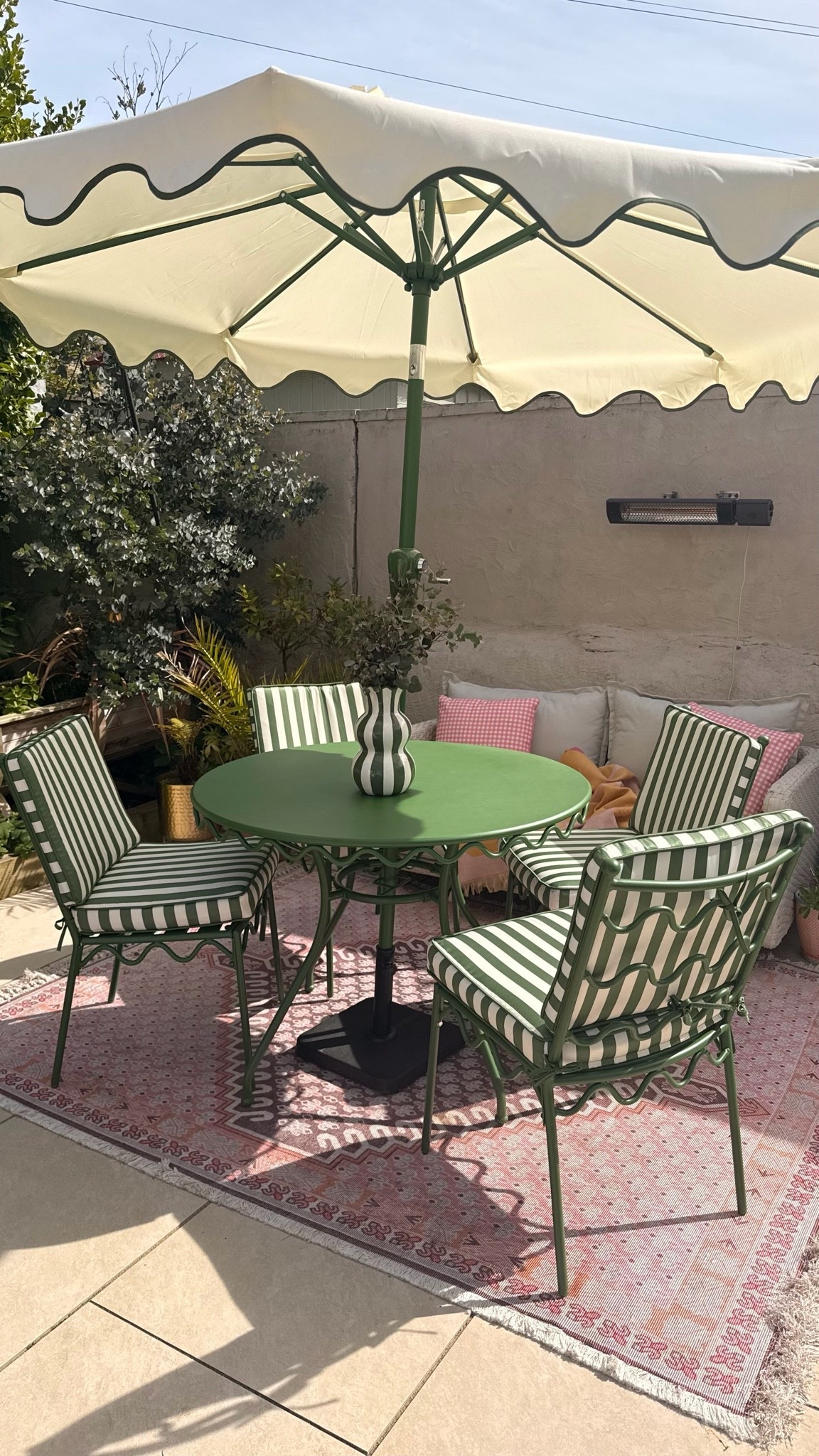 Striped garden set. Outdoor furniture

#LTKsummer #LTKuk #LTKhome