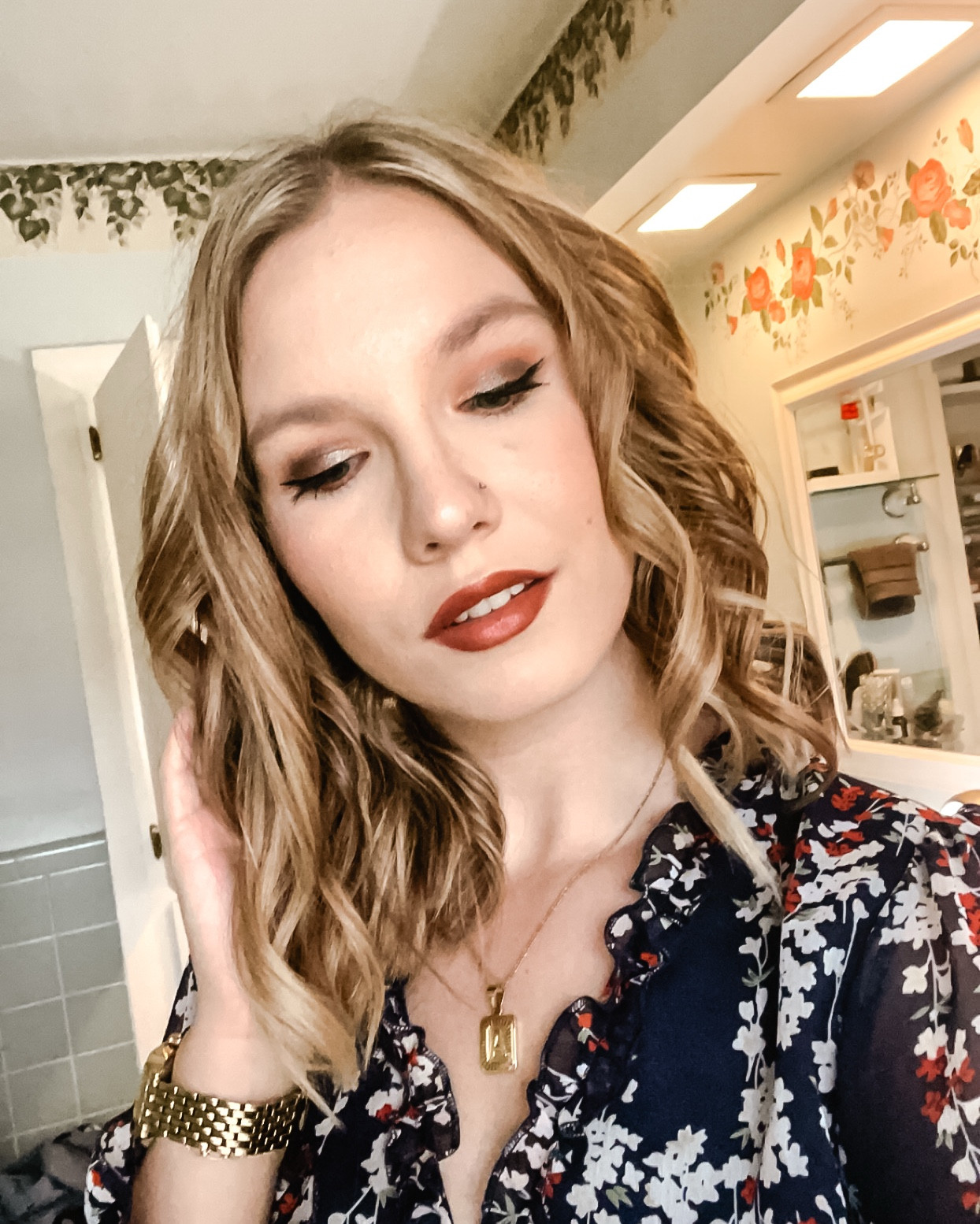 The makeup look vs the products I used to achieve this look. SWIPE TO SEE THE PRODUCTS. What do you guys think of this lipstick shade on me? The Ethereal Eyes palette from Makeup by Mario is the best neutral eyeshadow palette. This is the makeup look I wore for today’s wedding. 

#LTKWedding #LTKFallSale #LTKBeauty