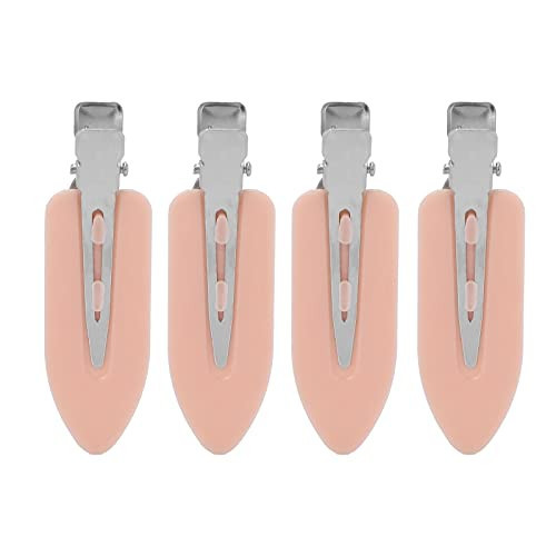 No Bend Hair Clips,Hair Clips,4 Pcs No Crease Hair Clips Duck Billed Hair Clips,Hair Clips For Women,Makeup Clips,Hair Clips For Styling Sectioning,Hairstyle Clips For Women Girls(pink), Hair Cli | Amazon (US)