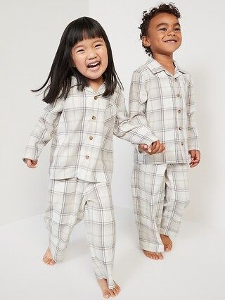Loose-Fit Matching Print Pajama Set for Toddler &#x26; Baby | Old Navy (US)