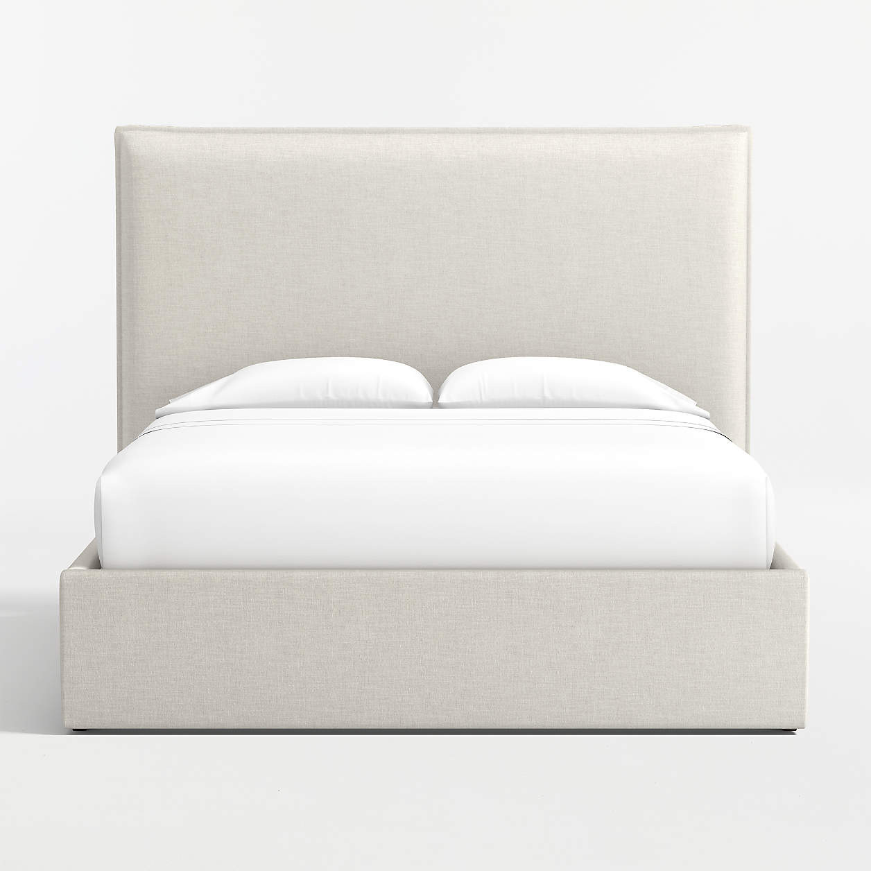 Arvada Upholstered King Storage Bed + Reviews | Crate & Barrel | Crate & Barrel