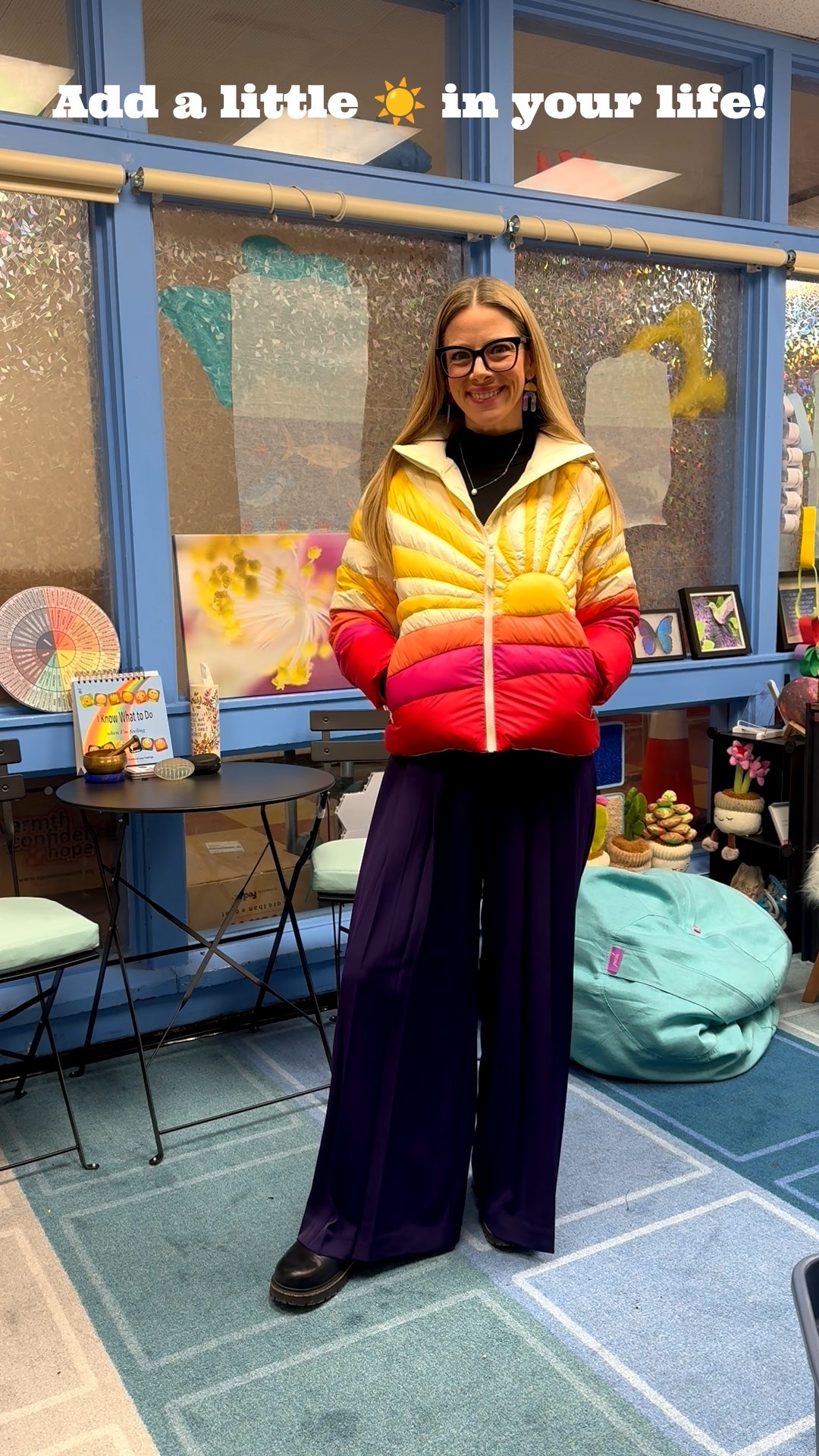 My husband got me this coat for Christmas and it has literally brightened my day every time I’ve worn it! I’ve gotten compliments everywhere I’ve worn it too which has also brightened my days just the same! I’ll link the whole outfit for ya below, since these purple pants also bring me so much happiness 🌞💜

#LTKootd #LTKPetite #LTKSeasonal