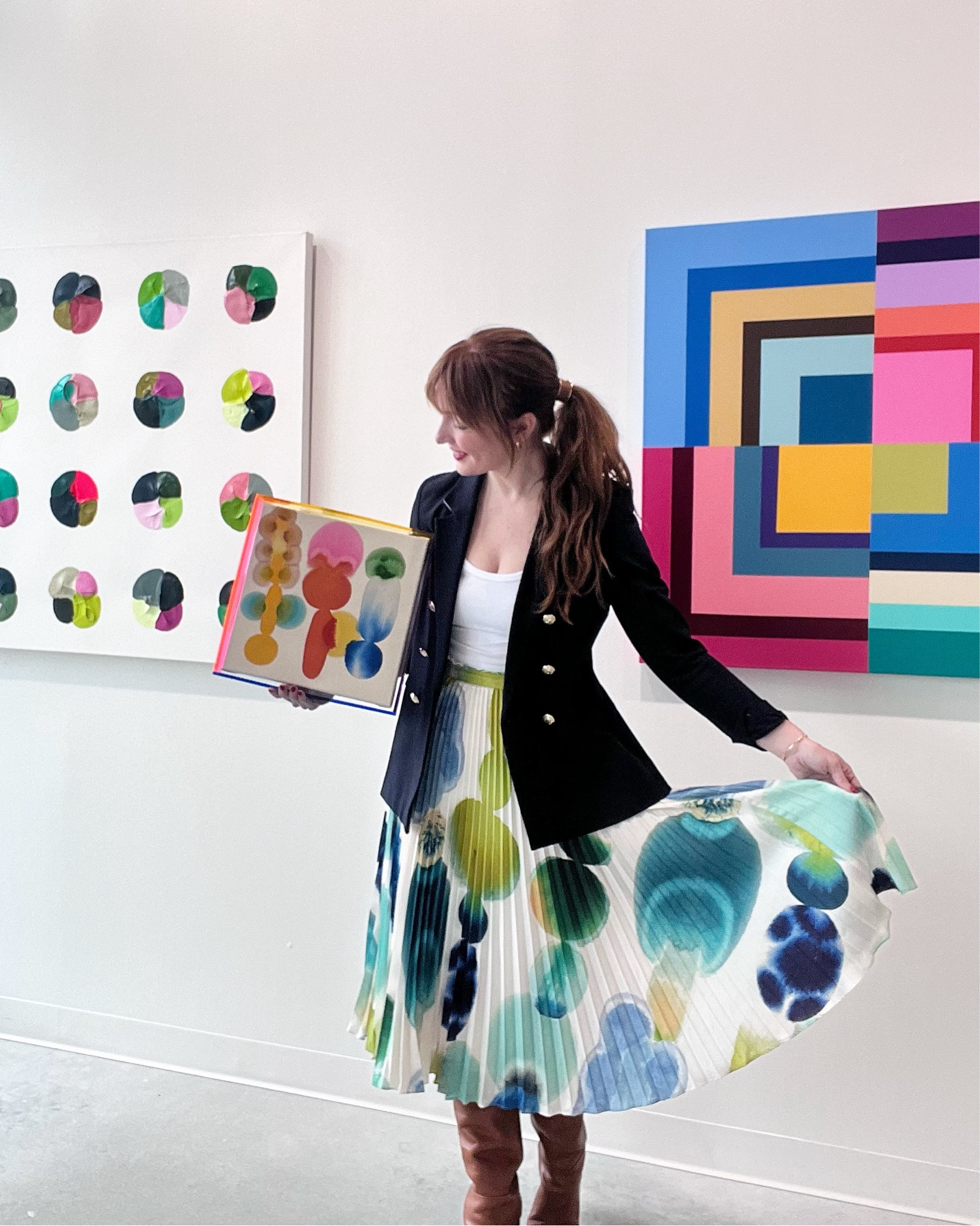 I would dress in my artists' designs every day if I could. Proud of you, Michelle Armas!

#LTKworkwear #LTKMostLoved