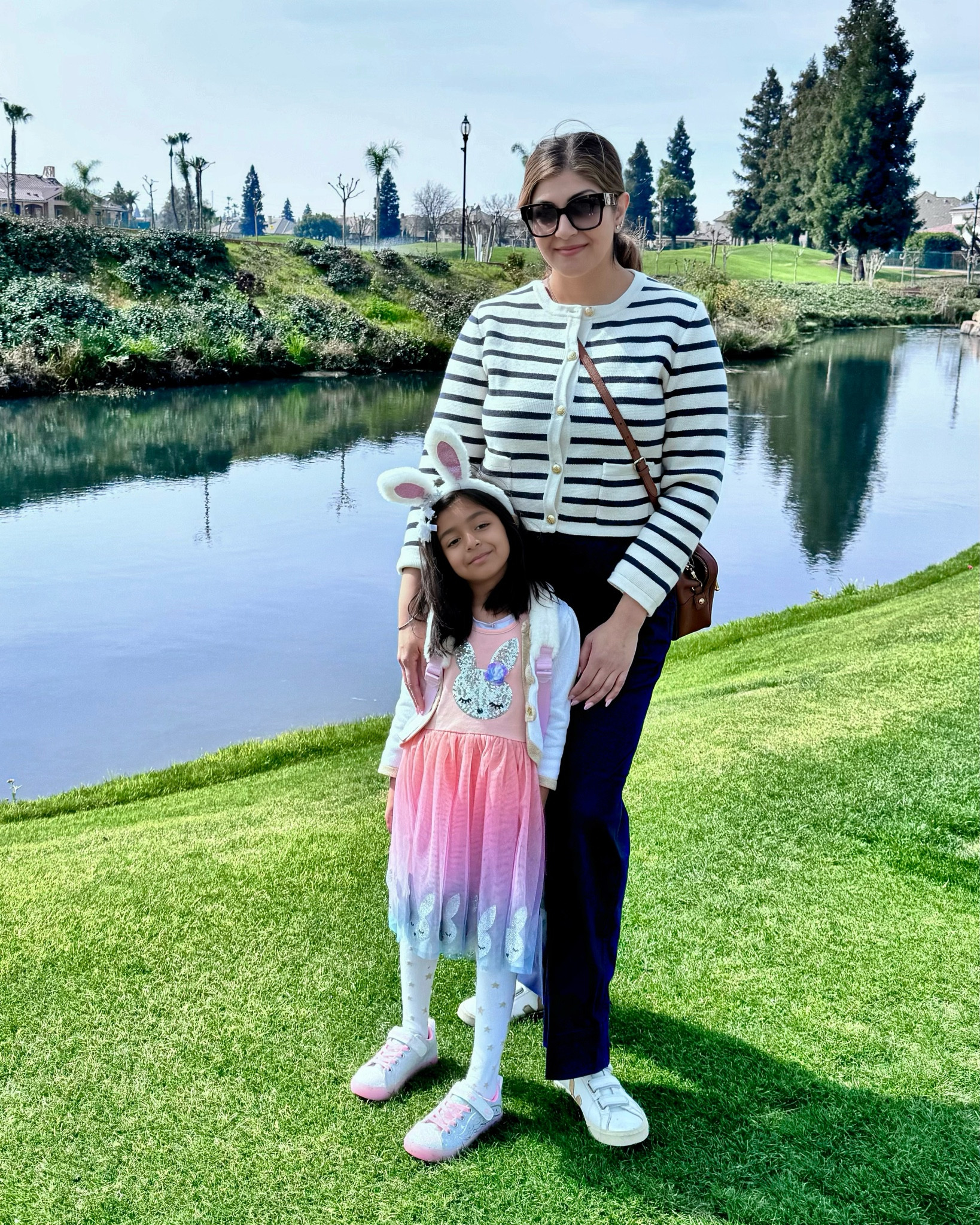 Heading to brunch to celebrate Easter early. Found this bunny dress from Macys that my daughter loved! 
My outfit from Jcrew. Love these pull on linen pants. They are the best for a classic tailored look! 

Jcrew workwear / jcrew outfit / Easter outfit / Mother’s Day outfit / stripe lady jacket / chino pants / Easter egg hunt /

#LTKworkwear #LTKSeasonal #LTKmidsize