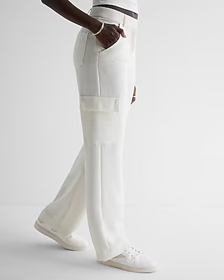 Super High Waisted Cargo Trouser Pant | Express