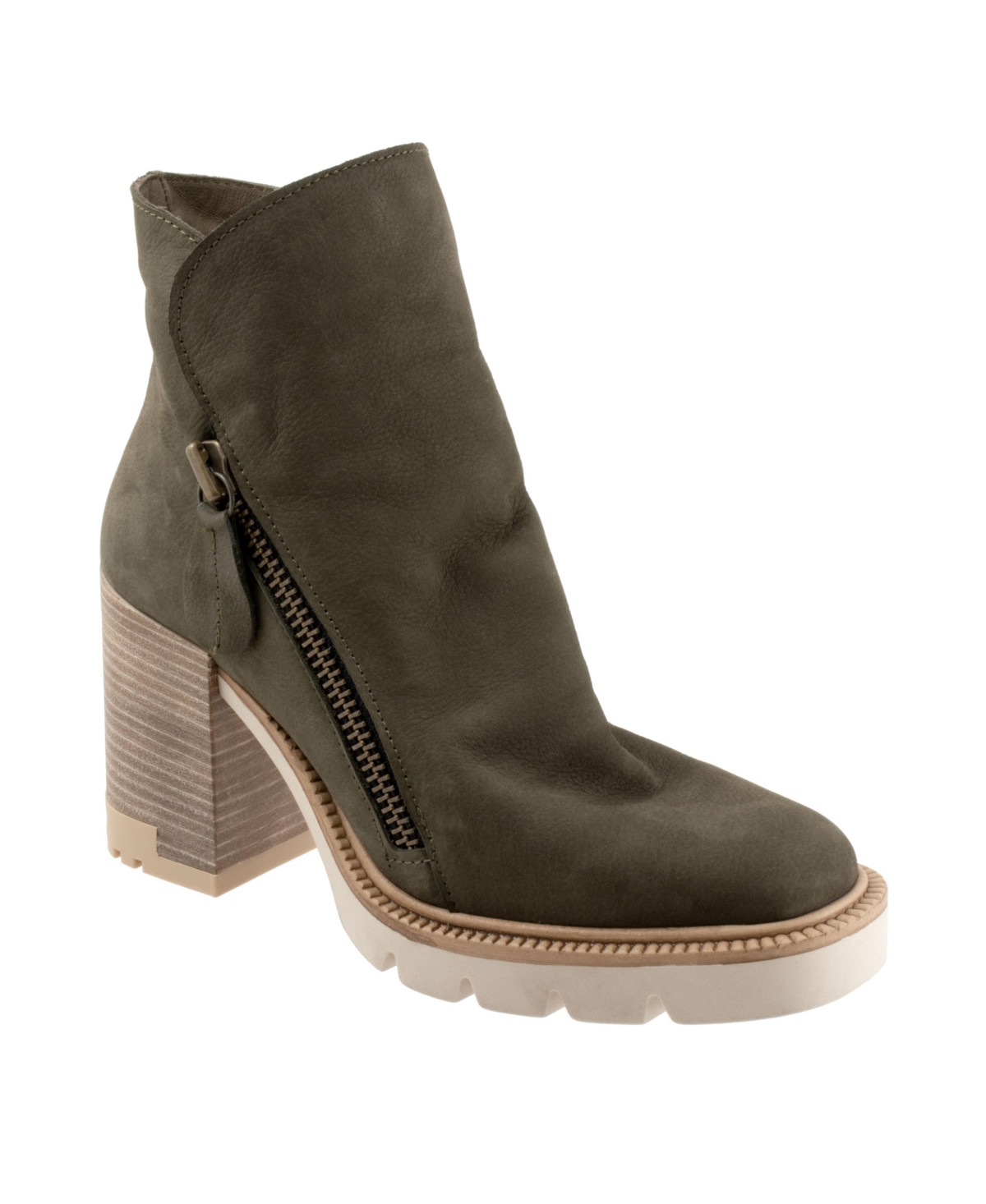 Bueno Elliott Boot - Army green nubuck | Macy's