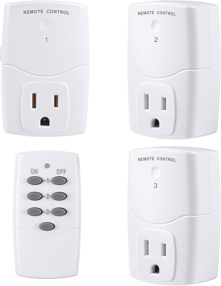 BN-LINK Mini Wireless Remote Control Outlet Switch Power Plug In for Household Appliances, Wirele... | Amazon (US)