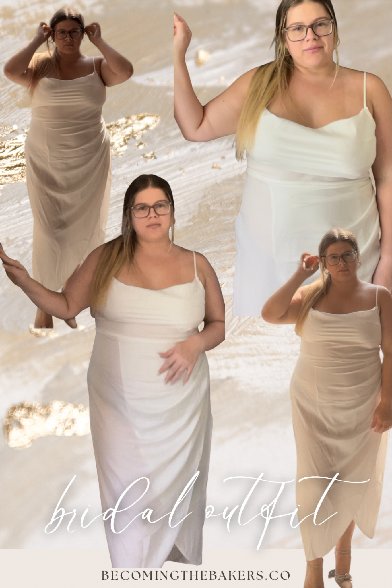 Beautiful satin wrap dress, classic bridal look. Very flattering and great quality. 

#LTKcurves #LTKwedding #LTKunder50