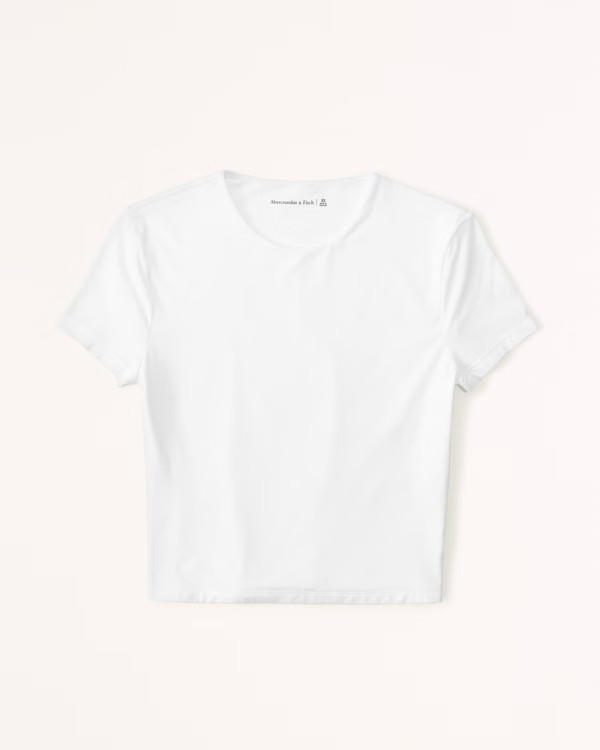 Soft Matte Seamless Baby Tee | Abercrombie & Fitch (US)
