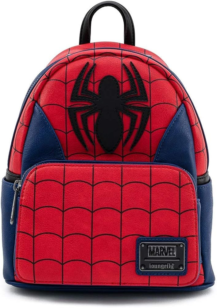 Loungefly Marvel Spider Man Classic Cosplay Womens Double Strap Shoulder Bag Purse | Amazon (US)
