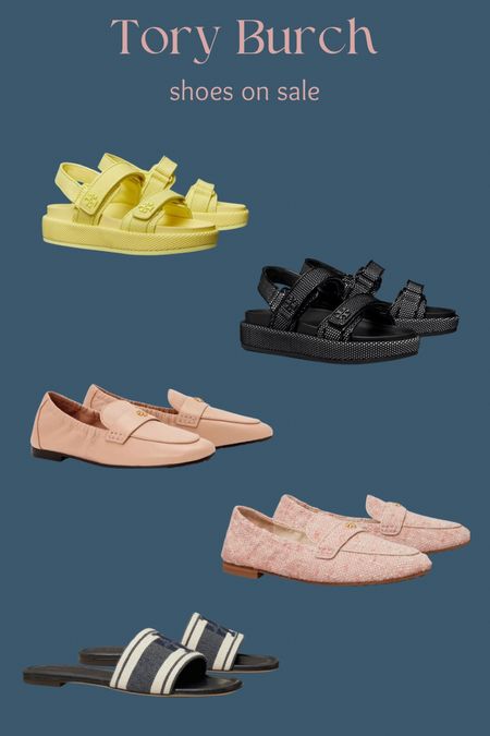 Tory Burch shoes on sale! 

Kira sport sandal, ballet loafer, double T jacquard slide sandal, summer sandal, summer women’s shoe, over 50 fashion inspo. 

#LTKsalealert #LTKshoecrush #LTKover40