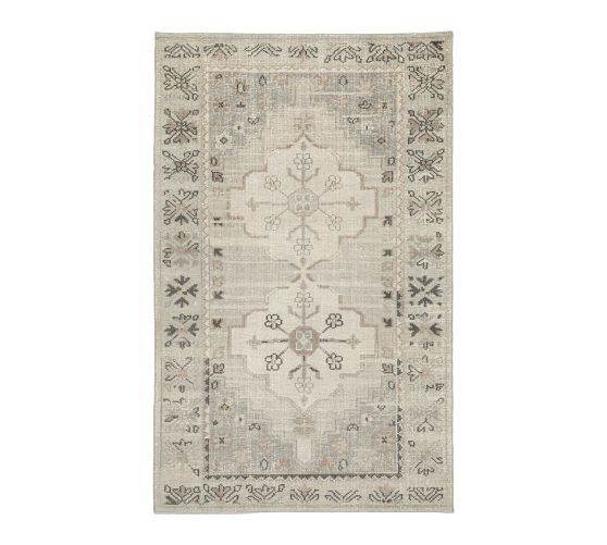 Aurelia Hand-Knotted Wool Rug | Pottery Barn (US)