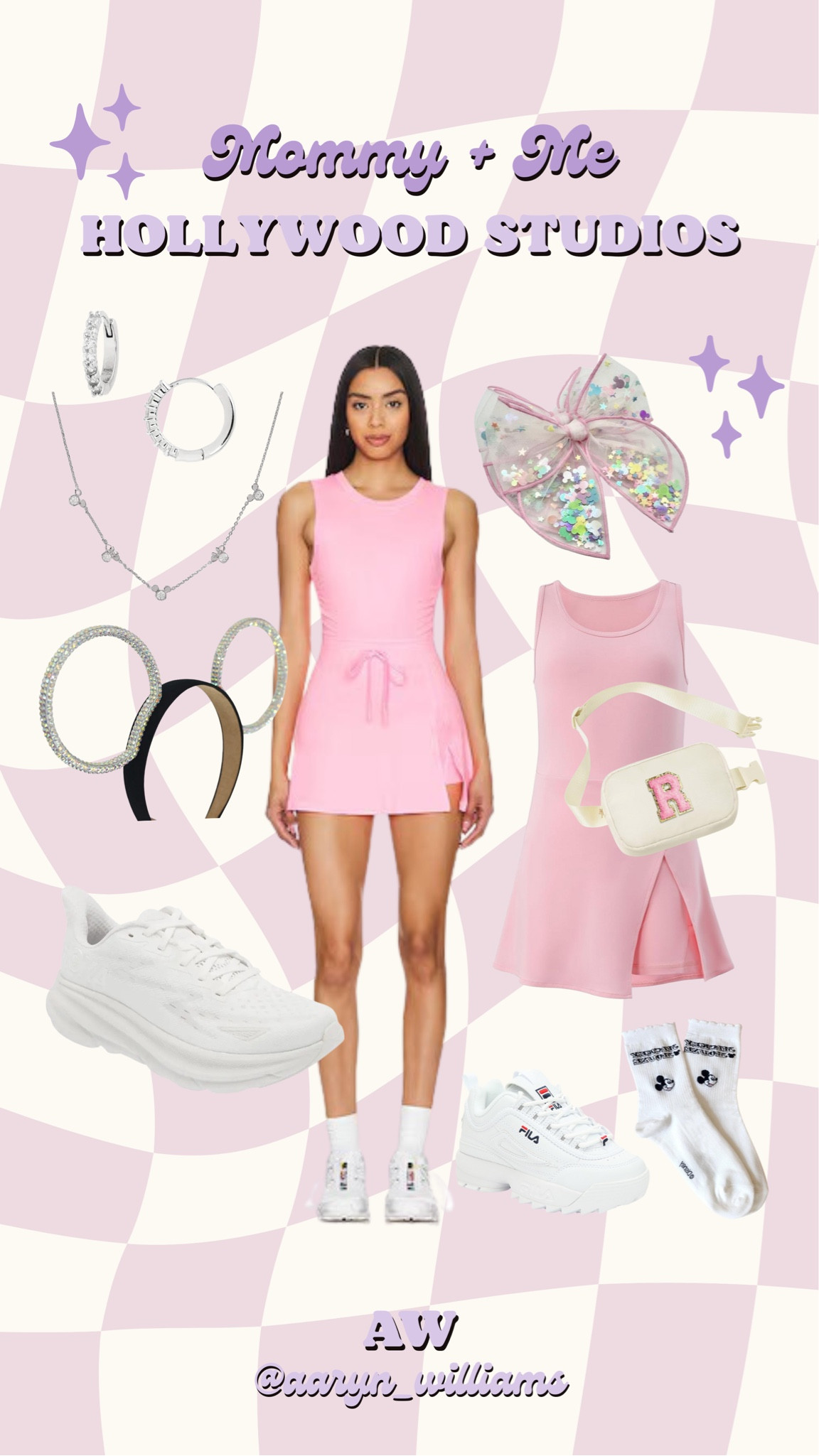 Mommy and me outfits for Hollywood Studios! 💖👑💅🏻 

Disney mommy and me outfits, pink Disney aesthetic, coquette 

#LTKkids #LTKstyletip #LTKActive