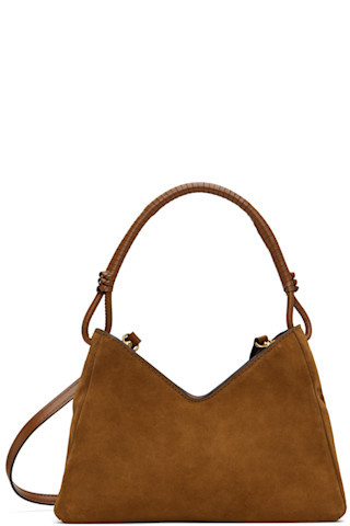 Staud - Tan Valerie Shoulder Bag | SSENSE