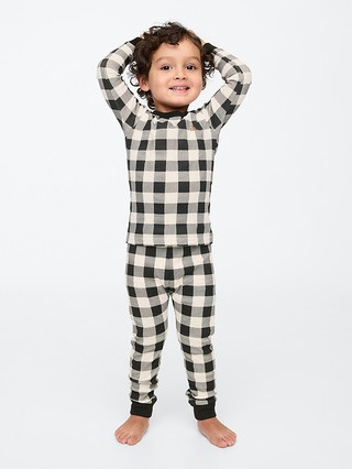 babyGap Organic Brushed Cotton PJ Set | Gap (CA)