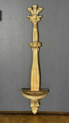 Vintage Gold Resin Wall Plate Holder Shelf 24" Ornate Rococo Style Bracket  | eBay | eBay US