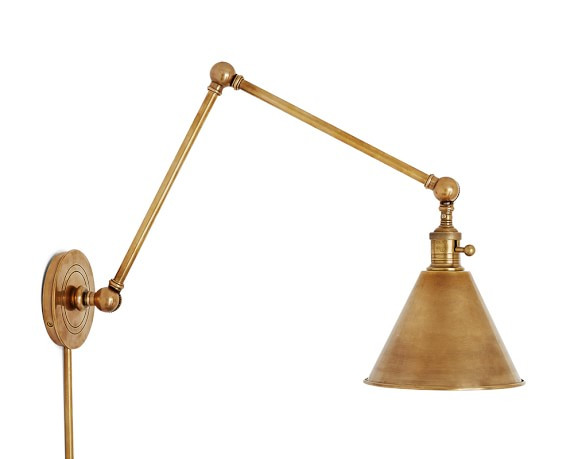 Davis Sconce, Antique Brass | Williams-Sonoma