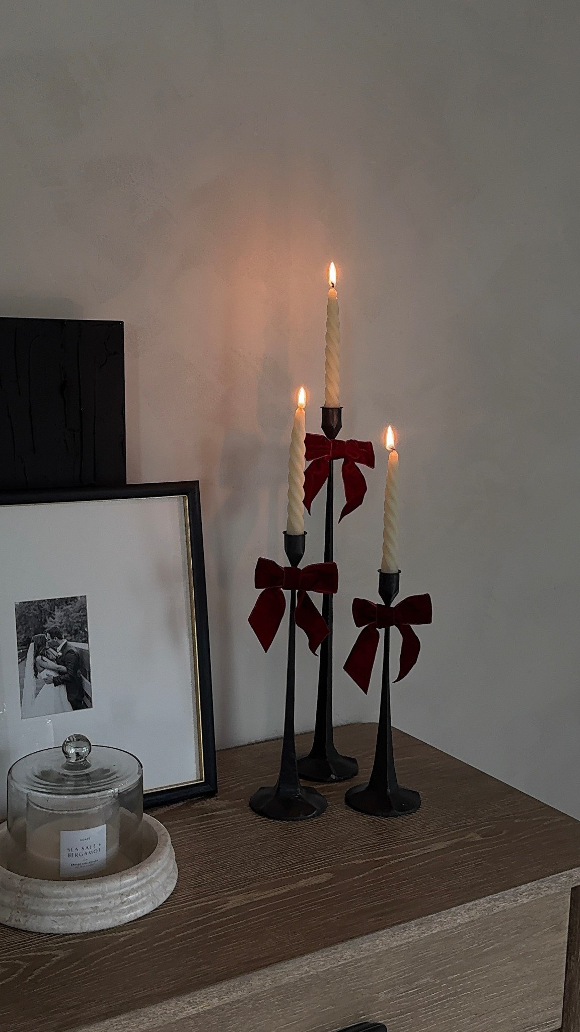 candle sticks & candles! I have all three sizes 🤍