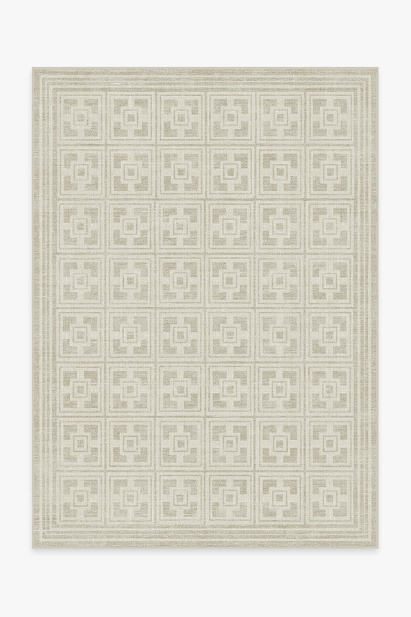 Gray Malin Palm Springs Ivory Stone Premium Rug | Ruggable