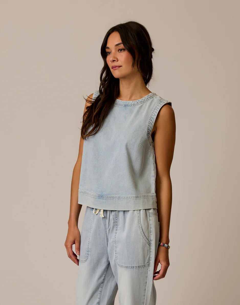 Susie Denim Tank: Savannah | Carve Designs
