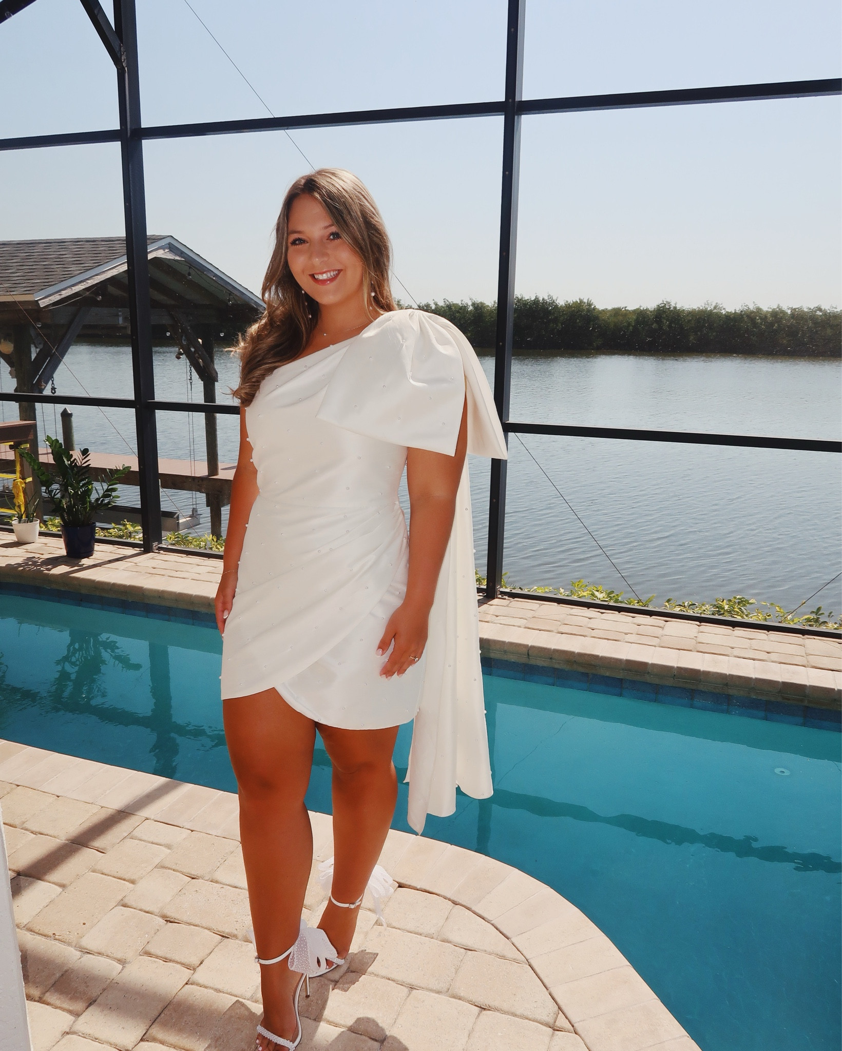 The most stunning bridal shower / engagement party / engagement photos dress. On MAJOR sale 🤍💅✨

#LTKSaleAlert #LTKStyleTip #LTKWedding