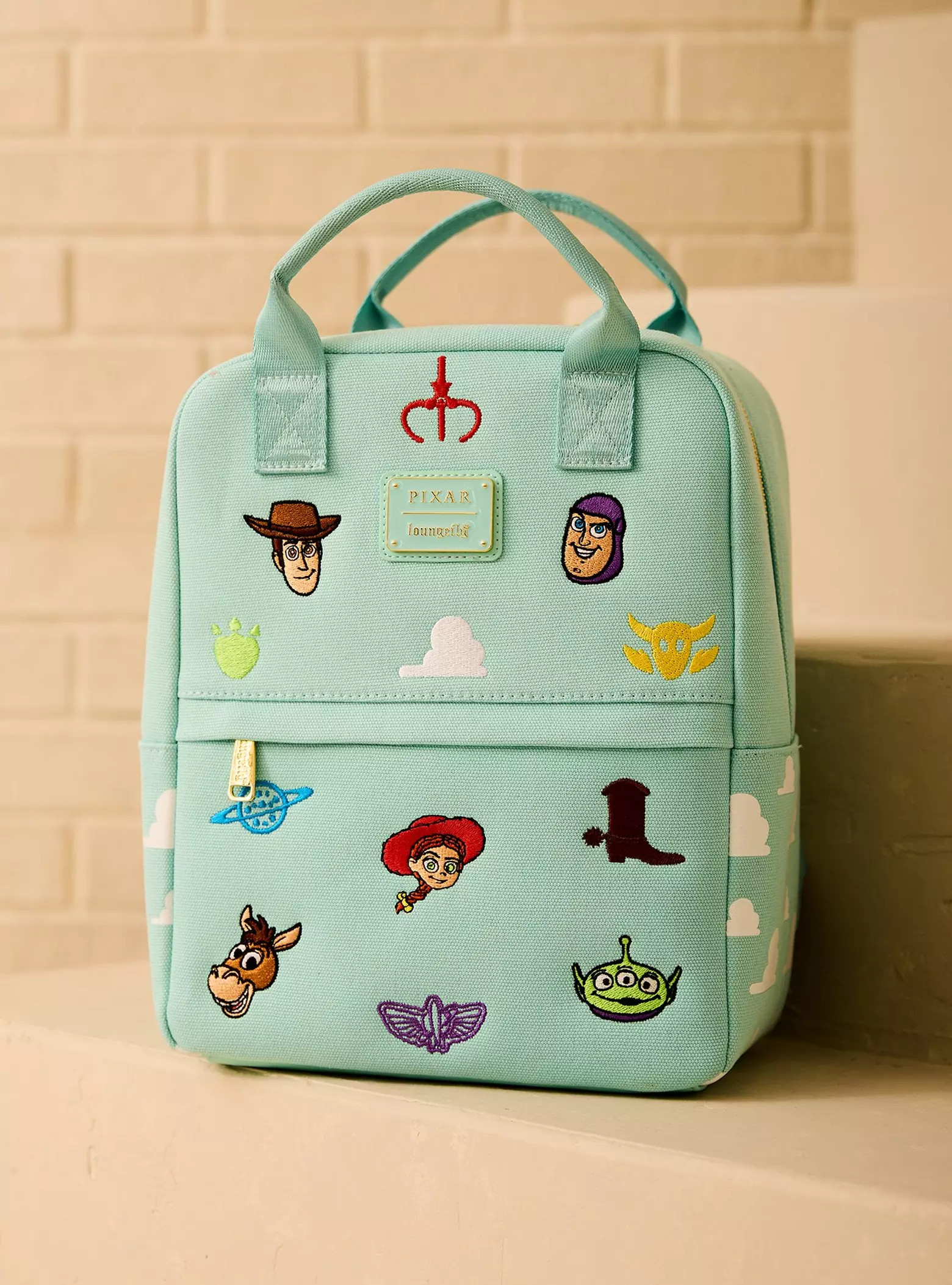 Loungefly Disney Pixar Toy Story Embroidered Icons Canvas Mini Backpack — BoxLunch Exclusive | ... | BoxLunch