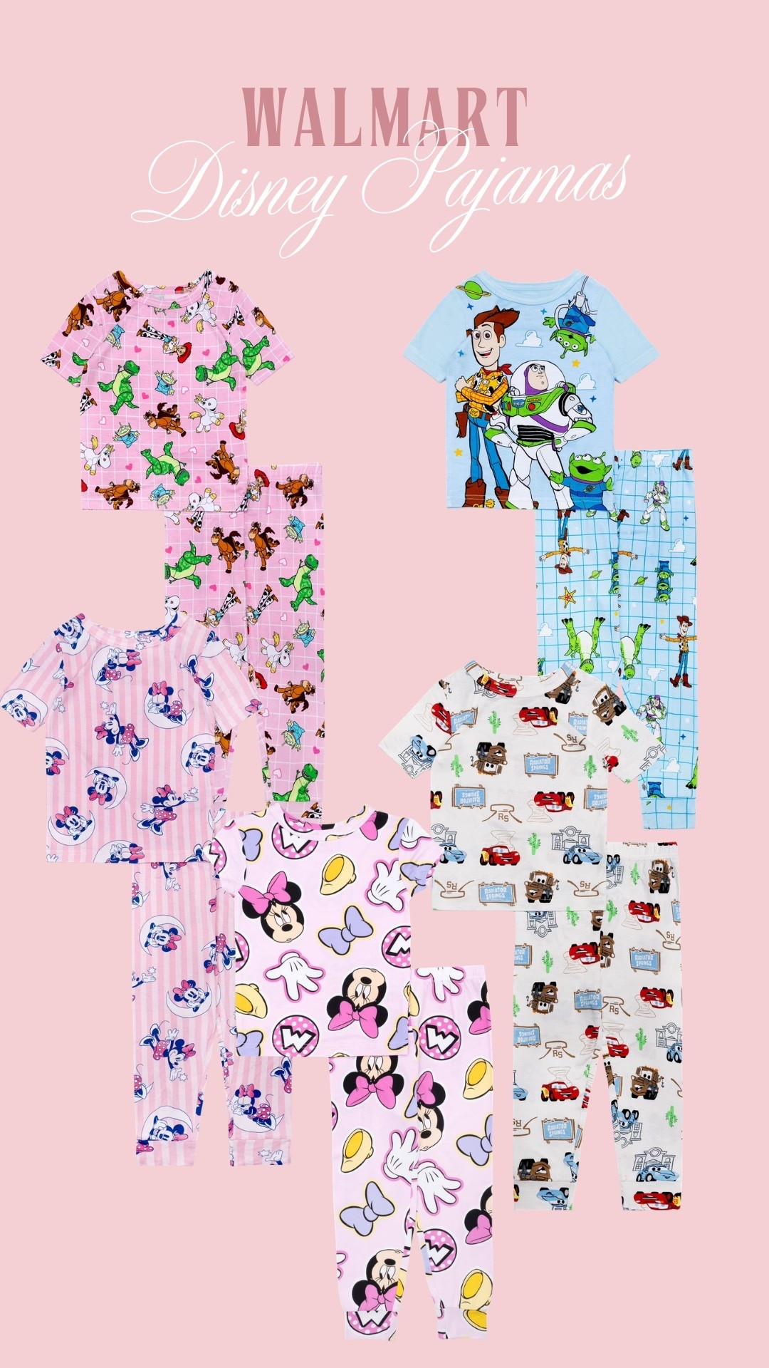budget friendly Disney bamboo pajamas from Walmart - all under $15! 

#LTKKids #LTKBaby