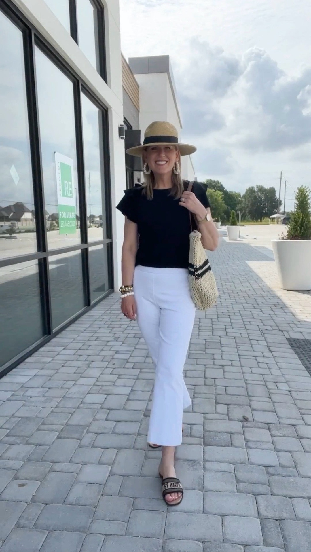 Amazon's Big Spring Sale is still live through 3/31! 🎉

🖤 Today’s look: This Amazon top is darling and comfortable. It’s under $15 and comes in lots of colors. Runs true to size. Love this outfit with white denim! 

I’m linking one of my favorite pairs of white denim on Amazon! I love my white, high waisted, wide leg jeans.  These are so comfy, versatile, and cute. 🤍

#LTKStyleTip #LTKItBag #LTKShoeCrush #LTKFindsUnder100 #LTKParties #LTKFindsUnder50 

#LTKBeauty #LTKMidsize #LTKSeasonal #LTKTravel #LTKWorkwear #LTKSaleAlert #LTKOver40