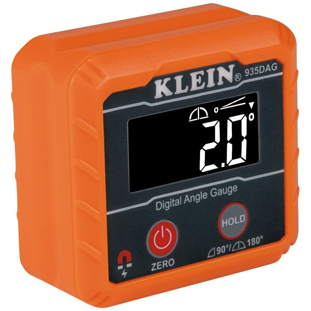 Klein Tools 935DAG Digital Electronic Level and Angle Gauge, Measures 0 - 90 and 0 - 180 Degree R... | Amazon (US)
